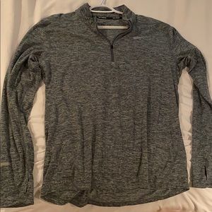 Nike dry fit long sleeve quarter zip.